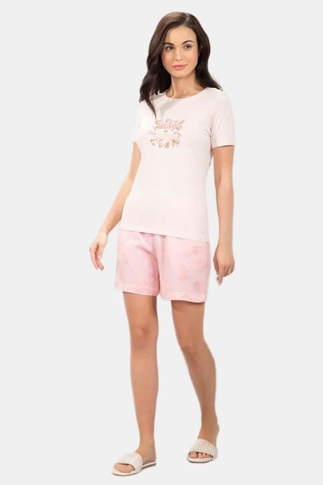 Amante Sleep Shorts - Prism Pink Floral Print — image 5